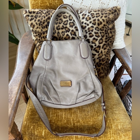 Marc Jacobs Classic Q Fran Rootbeer Leather Tote 100% Cow Leather - Picture 1 of 7